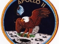 Vyšitý emblém mise Apolla 11