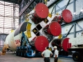 První stupeň S-IC rakety Saturn 5 pro misi Apollo 12