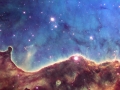 Pohled do Klíčové dírky - mlhoviny NGC 3324