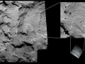 67P pohledem landeru Philae