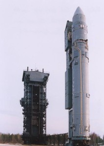 Očekávaný start rakety Rokot s družicemi typu Goněc-M