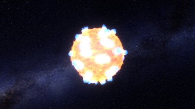 Predsmrteľný záchvev supernovy KSN 2011d
