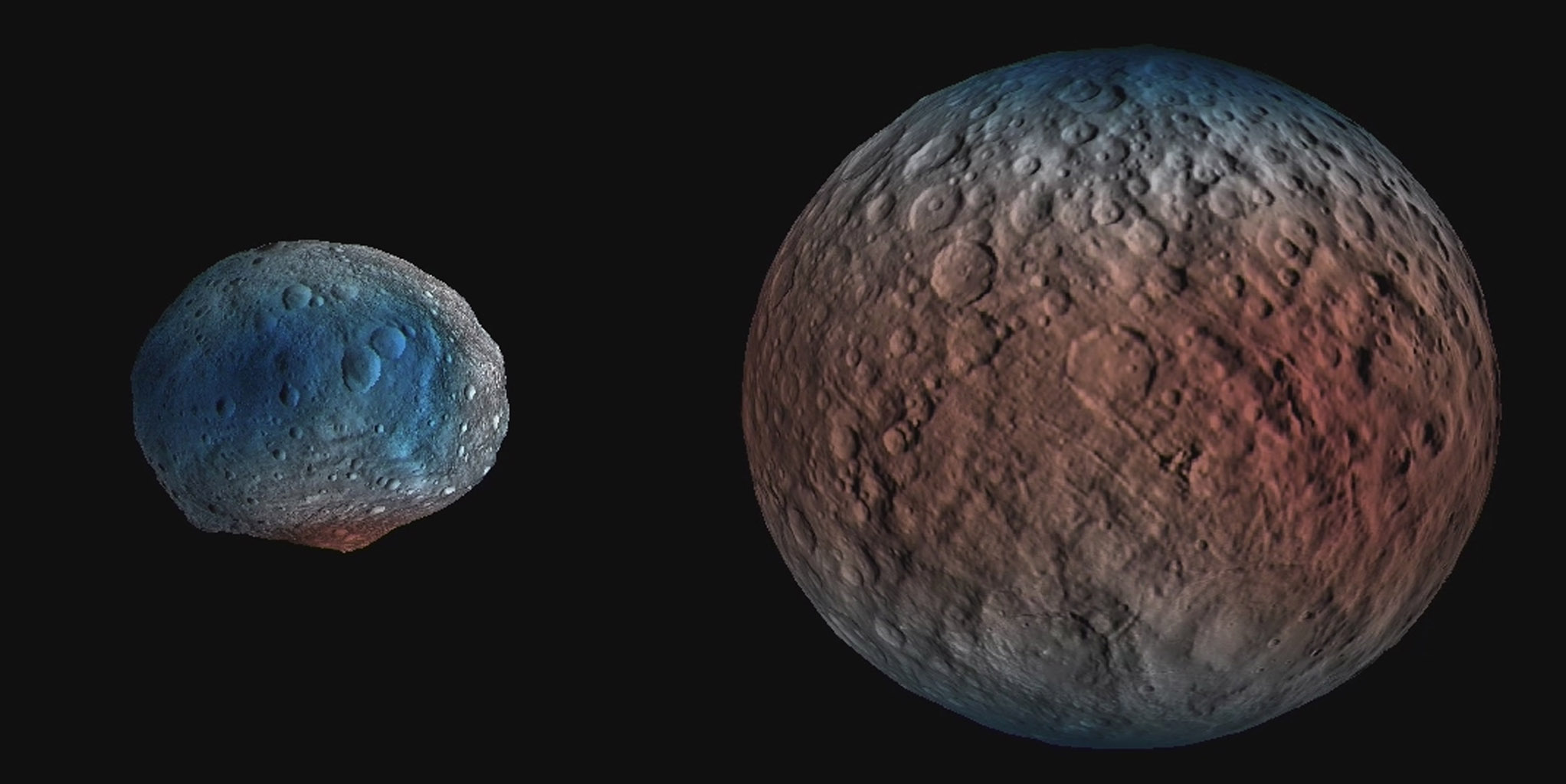 Objav ľadu na trpasličí planéte Ceres