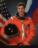 Kosmonaut Sergej Krikaljov na návštěvě v Česku